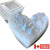 Geode Crystal Heart Candle - Rose Quartz / Pink
