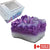 Geode Crystal Cluster Candle - Amethyst (Purple)