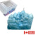 Spirit Quartz Crystal Geode Candle in Celestite Blue
