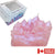 Spirit Quartz Crystal Geode Candle in Celestite Blue
